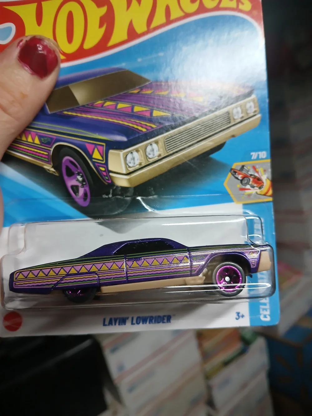 Layin' Lowrider from the 2025 Hot Wheels mainline set (Collector No. 223/250, HW